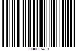 Pcc, Organic Raw Pumpkin Seeds UPC Bar Code UPC: 000000034791