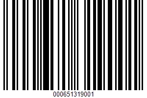 Microwavable Brussels Sprouts UPC Bar Code UPC: 000651319001
