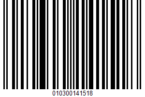 Premium Pecan Halves UPC Bar Code Premium Pecan Halves UPC Bar Code UPC: 010300141518
