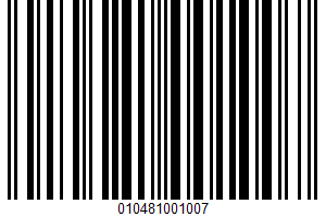 Hot Sweet Mustard UPC Bar Code Hot Sweet Mustard UPC Bar Code UPC: 010481001007