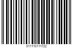 Red Bliss Potato Salad UPC Bar Code Red Bliss Potato Salad UPC Bar Code UPC: 011110111722