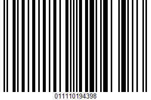Simple Truth Organic, Hummus, Original UPC Bar Code Simple Truth Organic, Hummus, Original UPC Bar Code UPC: 011110194398
