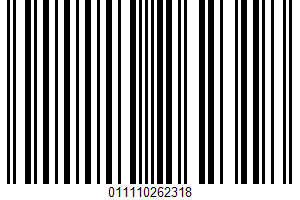 Apple Pie UPC Bar Code Apple Pie UPC Bar Code UPC: 011110262318