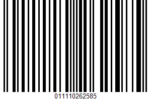 Bakery Fresh Goodness, Pumpkin Pie UPC Bar Code UPC: 011110262585
