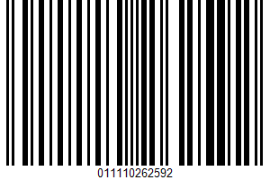 Peach Pie UPC Bar Code Peach Pie UPC Bar Code UPC: 011110262592