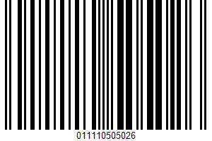 Deluxe Churned Reduced Fat Ice Cream UPC Bar Code Deluxe Churned Reduced Fat Ice Cream UPC Bar Code UPC: 011110505026