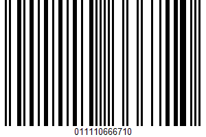 Cheddar Cheese Instant Grits UPC Bar Code UPC: 011110666710