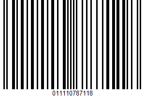 Frosted Shredded Wheat Bite Size Cereal UPC Bar Code UPC: 011110787118