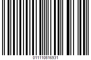 Flaky Jumbo Biscuits UPC Bar Code UPC: 011110816931