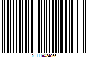 Condensed Soup UPC Bar Code UPC: 011110824066