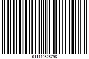 Kroger, Yellow Cling Peach Halves In 100% Fruit Juice UPC Bar Code UPC: 011110828798