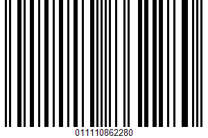 Artesian Water UPC Bar Code UPC: 011110862280