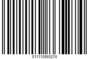 Frozen Dairy Dessert UPC Bar Code UPC: 011110865274