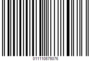 Private Selection, Frozen Blueberries UPC Bar Code UPC: 011110878076