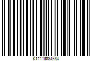 Instant Non-fat Dry Milk UPC Bar Code UPC: 011110884664