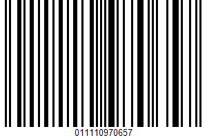 Kroger, Braunschweiger UPC Bar Code UPC: 011110970657