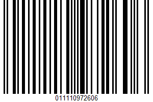 Kroger, Italian Sausage, Mild UPC Bar Code UPC: 011110972606