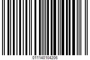 Au Gratin Potatoes UPC Bar Code UPC: 011140104206