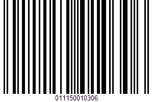 Sliced Yellow Cling Peached In Heavy Syrup UPC Bar Code UPC: 011150010306