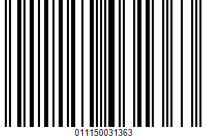 Sliced Beets UPC Bar Code UPC: 011150031363
