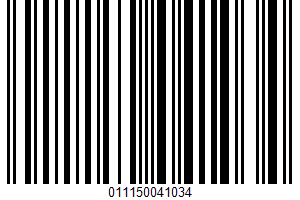 100% Pure Juice From Concentrate UPC Bar Code UPC: 011150041034