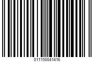 Potato Chips UPC Bar Code UPC: 011150041416