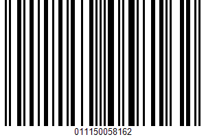 Large Ripe Pitted Black Olives UPC Bar Code UPC: 011150058162