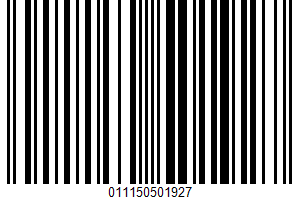 Roundy's, Grade A Ultra-pasteurized Homogenized Half & Half UPC Bar Code UPC: 011150501927