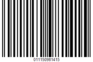 Roundy's, Split Top White, Enriched Bread UPC Bar Code UPC: 011150981415