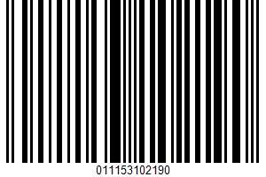 Pitted Prunes Dried Plums UPC Bar Code UPC: 011153102190