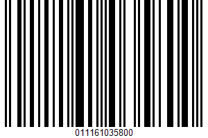 Refined Coconut Oil UPC Bar Code UPC: 011161035800