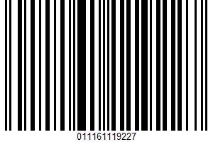 Cut Green Beans UPC Bar Code Cut Green Beans UPC Bar Code UPC: 011161119227