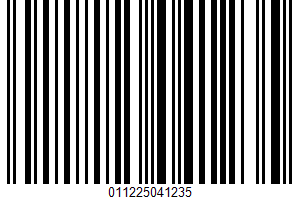 Large White Eggs UPC Bar Code UPC: 011225041235