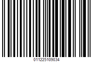 Snack Crackers UPC Bar Code UPC: 011225109034