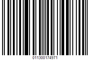 Conversation Hearts Candy UPC Bar Code UPC: 011300174971