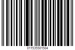 Organic Blackberries UPC Bar Code UPC: 011535501504