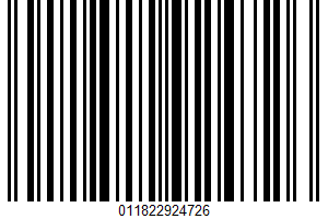 Nutrition Shake UPC Bar Code Nutrition Shake UPC Bar Code UPC: 011822924726