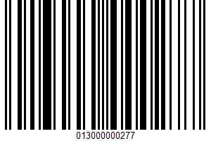 Bbq Sauce UPC Bar Code Bbq Sauce UPC Bar Code UPC: 013000000277