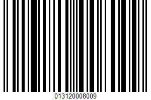 Golden Steak Fries French Fried Potatoes UPC Bar Code UPC: 013120008009