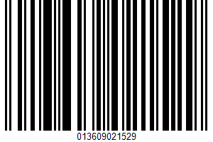 Organic Cake UPC Bar Code UPC: 013609021529