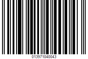 Banana Chips UPC Bar Code UPC: 013971040043