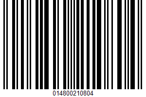 Applesauce UPC Bar Code UPC: 014800210804