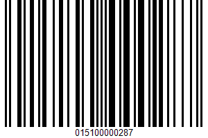 Creamette, Wide Egg Noodles UPC Bar Code UPC: 015100000287