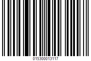 Fried Rice UPC Bar Code UPC: 015300013117