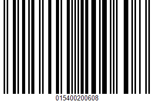 Small Curd Cottage Cheese UPC Bar Code UPC: 015400200608