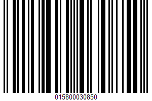 Quick Dissolve Superfine Sugar UPC Bar Code UPC: 015800030850