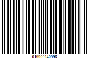 Bun Length Franks UPC Bar Code Bun Length Franks UPC Bar Code UPC: 015900140596