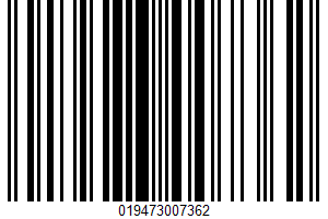 Ice Cream UPC Bar Code Ice Cream UPC Bar Code UPC: 019473007362