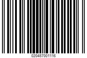 Organic Sweet Potato Chips UPC Bar Code Organic Sweet Potato Chips UPC Bar Code UPC: 020487001116