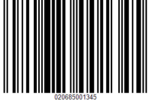 Corn Tortilla Chips UPC Bar Code Corn Tortilla Chips UPC Bar Code UPC: 020685001345